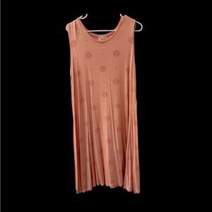 Style & Co women's sleeveless dress in pink with a floral print Size 2 X